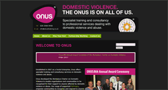 Desktop Screenshot of onustraining.co.uk